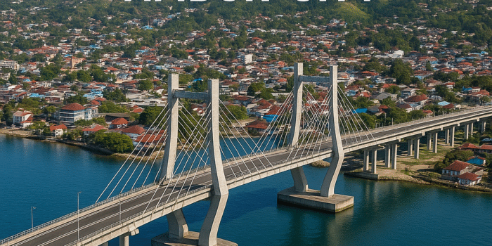 Kota Ambon Jembatan Merah Putih