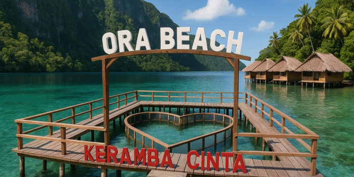 WISATA MALUKU PANTAI ORA 2
