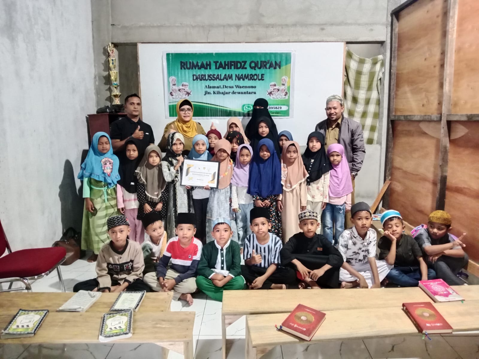 PHBI Buru Selatan menyalurkan bantuan kepada Rumah Tahfidz Qur’an Namrole (6/4/26)