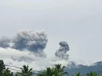 Gunung Gunung Dukono di Kabupaten Halmahera Utara, Provinsi Maluku Utara, kembali mengalami erupsi pada Senin (6/4/2026) pagi. Gunung Gunung Dukono di Kabupaten Halmahera Utara, Provinsi Maluku Utara, kembali mengalami erupsi pada Senin (6/4/2026) pagi.
